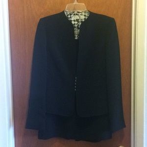 Black Tahari skirt suit